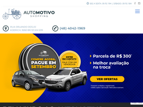 'automotivoshopping.com.br' screenshot