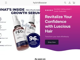 hybridbaazar website screenshot