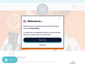 'shayandblue.com' screenshot