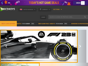 'gocdkeys.com' screenshot