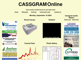 'cassgram.com' screenshot