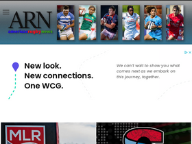 'americasrugbynews.com' screenshot