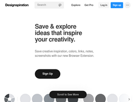 'designspiration.com' screenshot