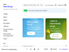 'watvnewsong.org' screenshot