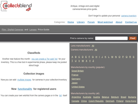 'collectiblend.com' screenshot
