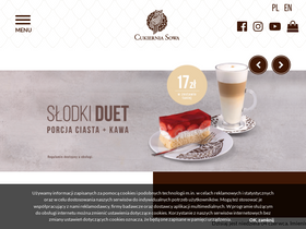 'cukierniasowa.pl' screenshot