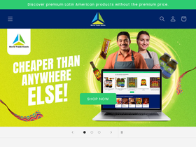 worldtradegoods.com homepage screenshot