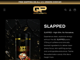 quickpumpenergy.com homepage screenshot