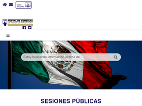 'derechos.te.gob.mx' screenshot