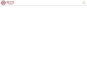 rutte.com homepage screenshot