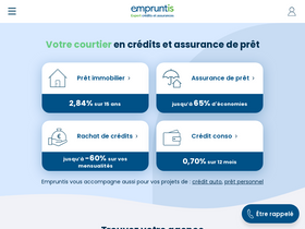 'empruntis.com' screenshot