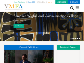 'vmfa.museum' screenshot