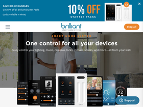 'brilliant.tech' screenshot