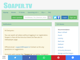 'soaper.tv' screenshot