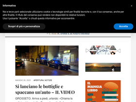 'maremmaoggi.net' screenshot
