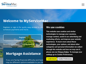 'myservicemac.com' screenshot