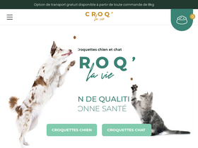 'croqlavie.fr' screenshot