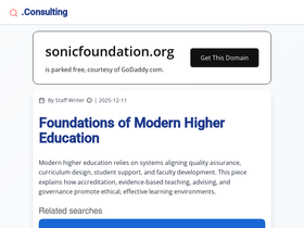 sonicfoundation.org