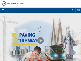 'larsentoubro.com' screenshot