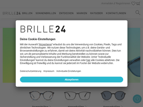 'brille24.de' screenshot