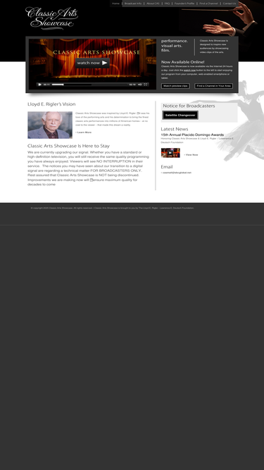 classicartsshowcase.org