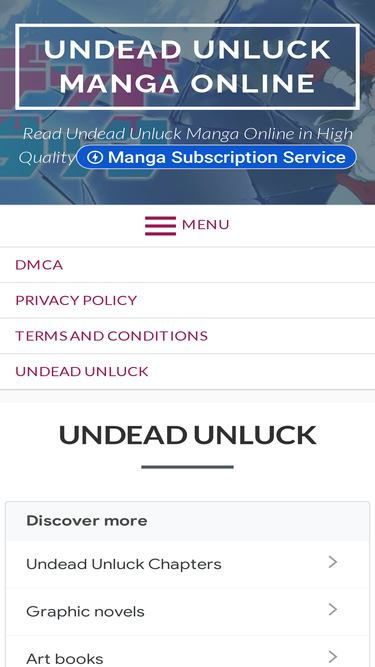 readundeadunluck.com