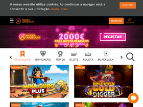 'nossaaposta.pt' screenshot