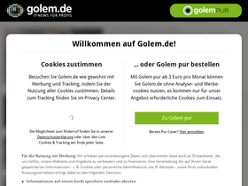 'golem.de' screenshot