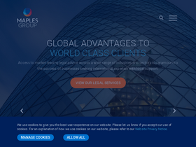 'maples.com' screenshot