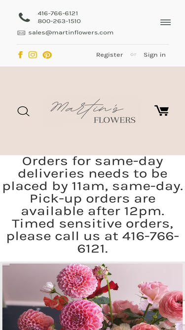 martinflowers.com