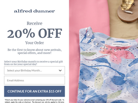 'alfreddunner.com' screenshot