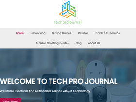 'techprojournal.com' screenshot