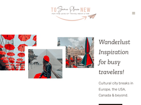 'tosomeplacenew.com' screenshot