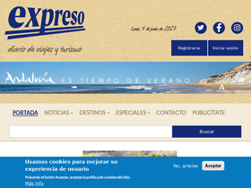 'expreso.info' screenshot