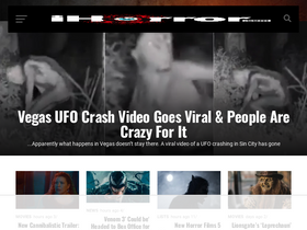 'ihorror.com' screenshot