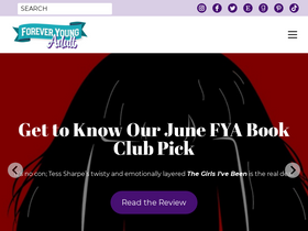 'foreveryoungadult.com' screenshot