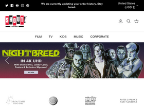 'shoutfactory.com' screenshot