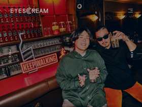 'eyescream.jp' screenshot