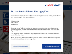 'intersport.se' screenshot