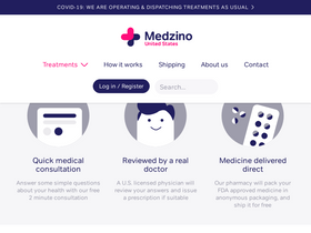 'medzino.com' screenshot
