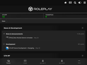 'roleplay.co.uk' screenshot