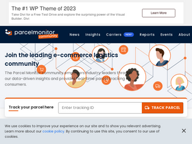 'parcelmonitor.com' screenshot