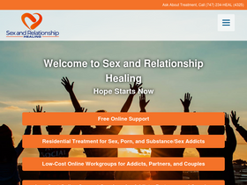 'sexandrelationshiphealing.com' screenshot