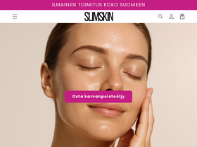 SlimSkin FI homepage screenshot