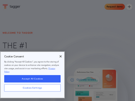 'taggermedia.com' screenshot