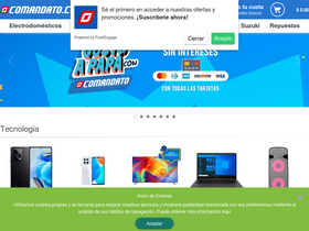 'comandato.com' screenshot