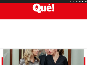 'que.es' screenshot
