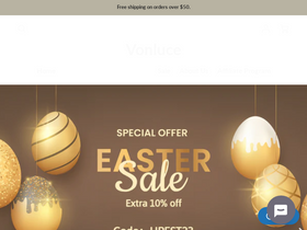 vonlucehome.com homepage screenshot