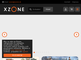 'xzone.sk' screenshot