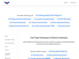 'samsat.id' screenshot